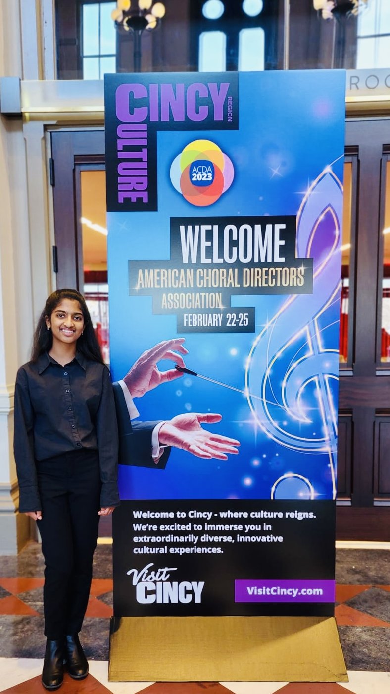 Vaishnavi at ACDA Nationals 2023